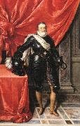 POURBUS, Frans the Younger Henry IV, King of France in Armour F oil painting on canvas